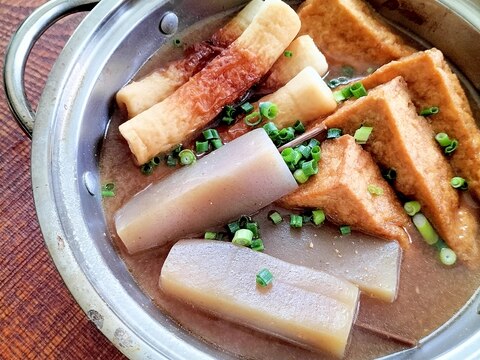 厚揚げとこんにゃくの田楽味噌煮♩